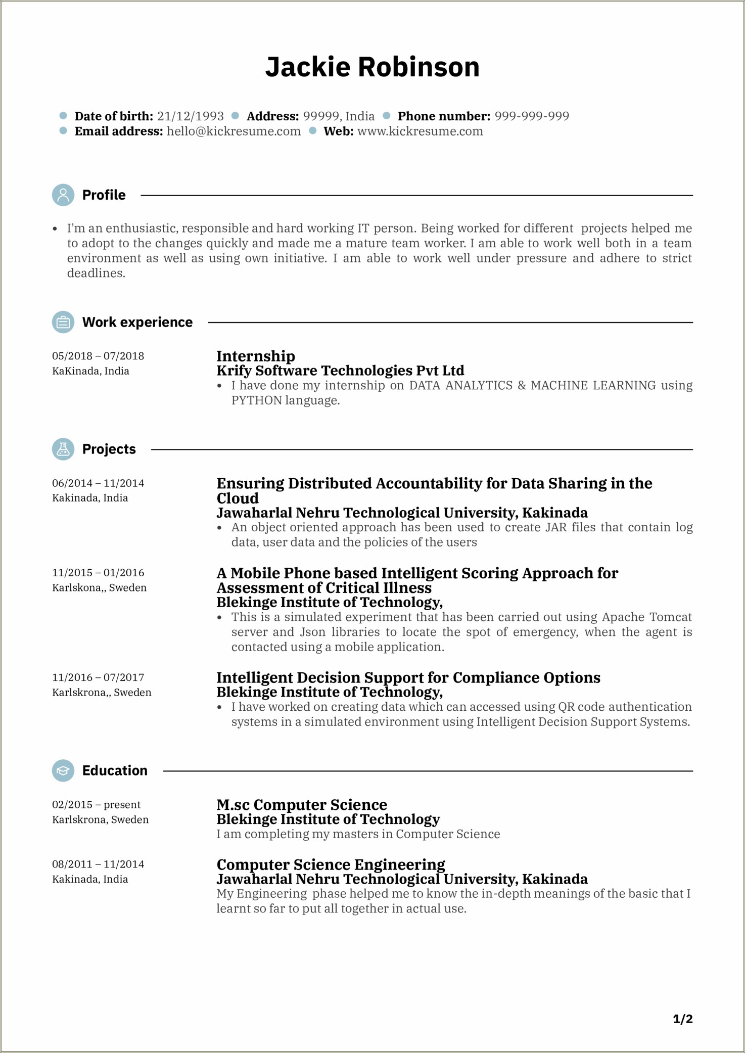 Describe Your Lab Experience In Computer Engineering Resume