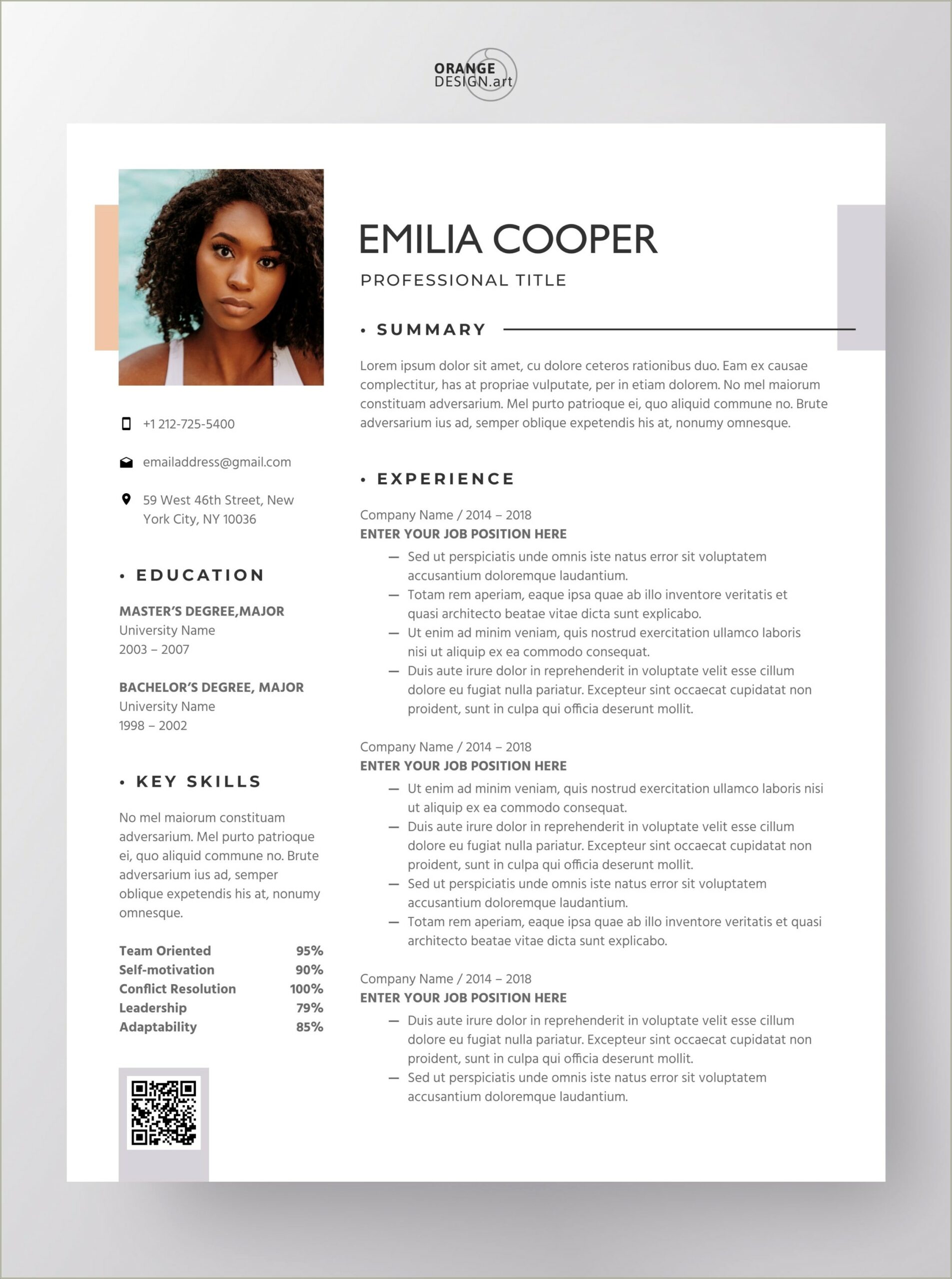Good Font To Use For Resume Names
