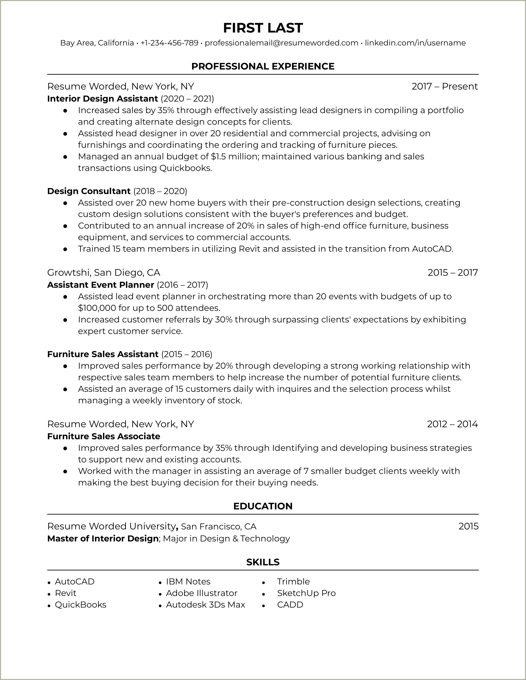 Ibm Consultant Resume With Outside Consulting Experience