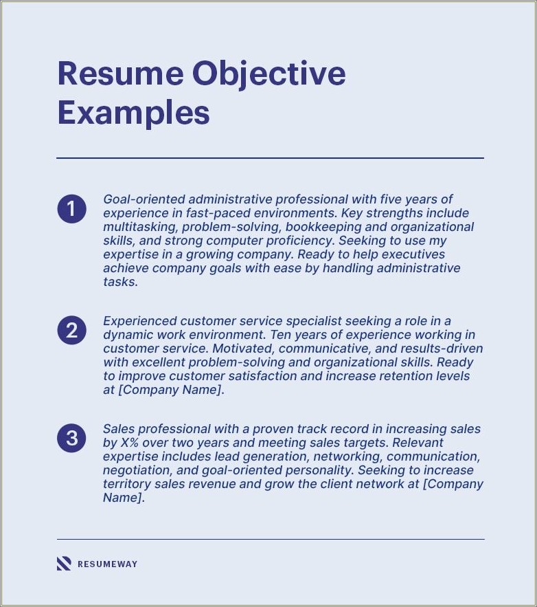 The Best Resume Objective Statement