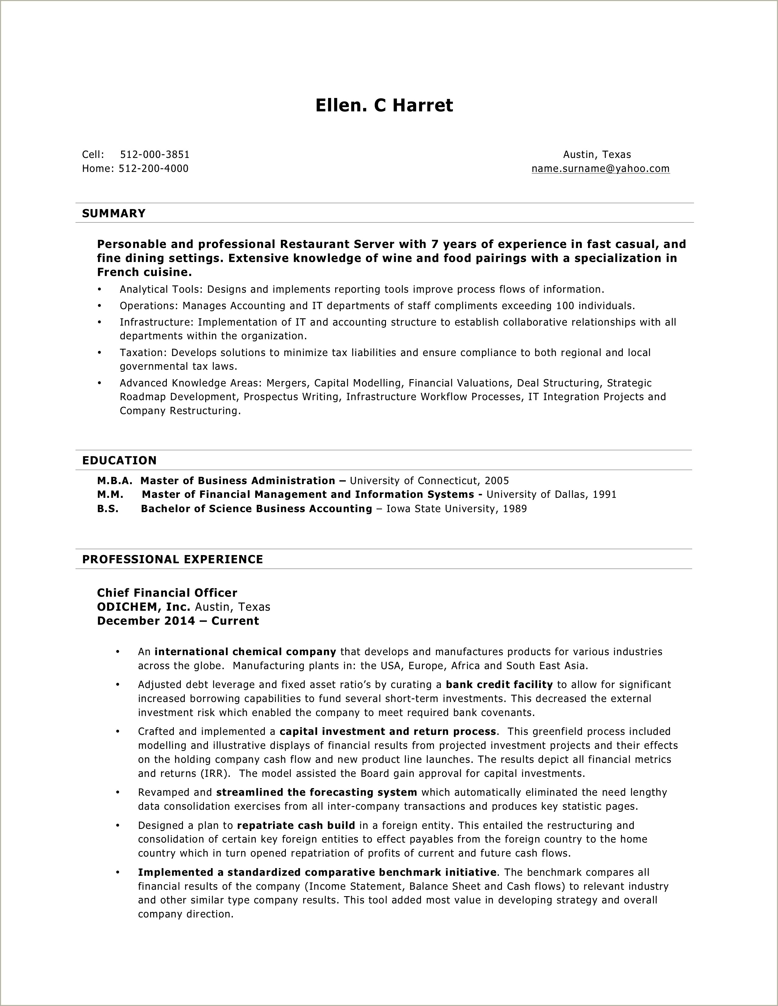 Word For Assisted To Use In Resume